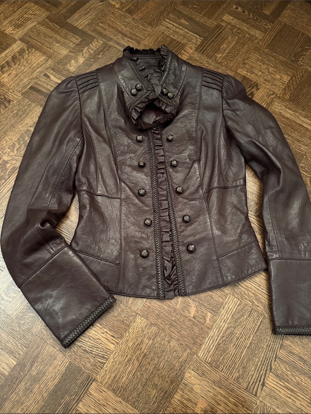 Women's Brown Leather Jacket